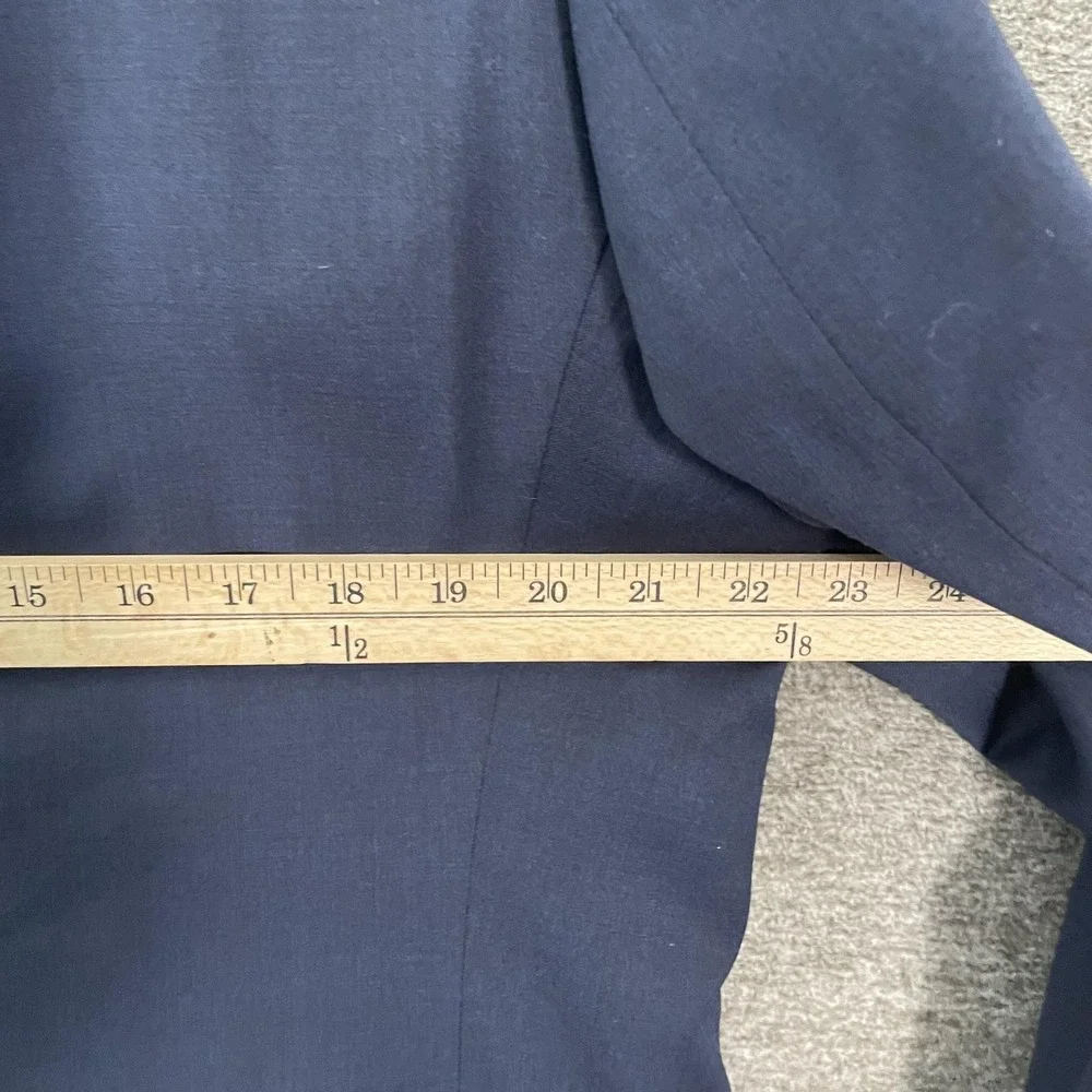 Bonobos‎ Suit Jacket Mens 44R Blue Wool Stretch Standard Fit Two Button Notch